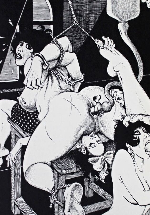My favorite fetish cartoon artist