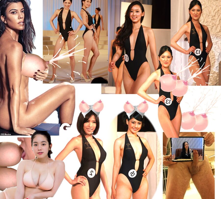 high-cut swimwear