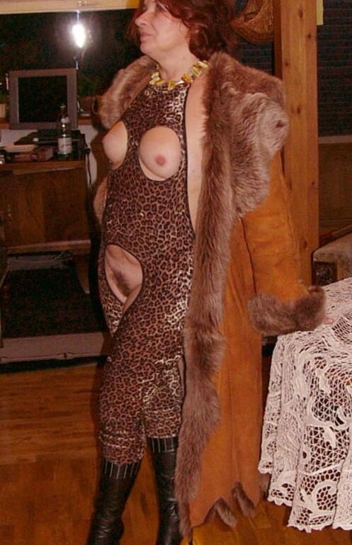 Paul&;s slut in a tiger costume for fucking