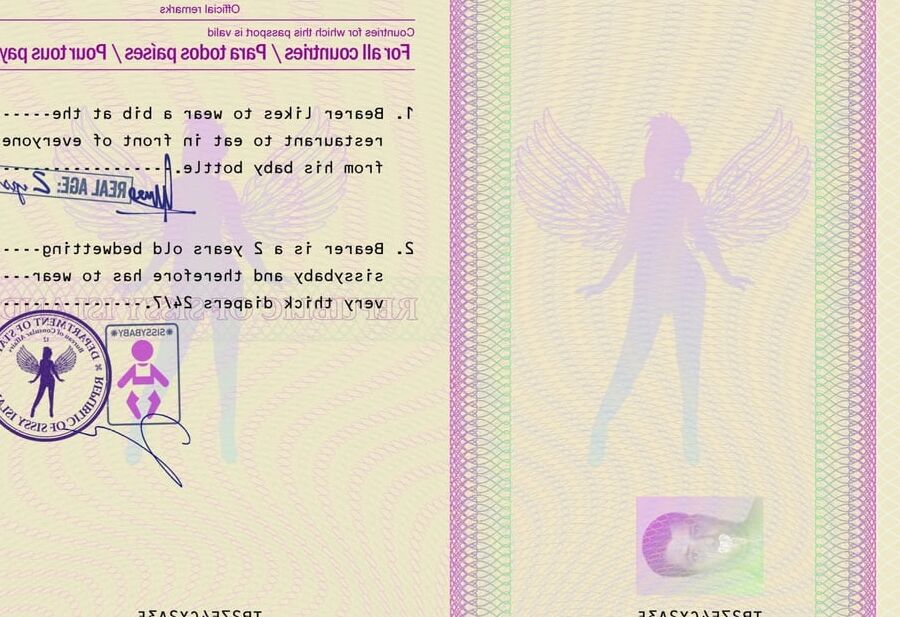 Mon passeport - My passport