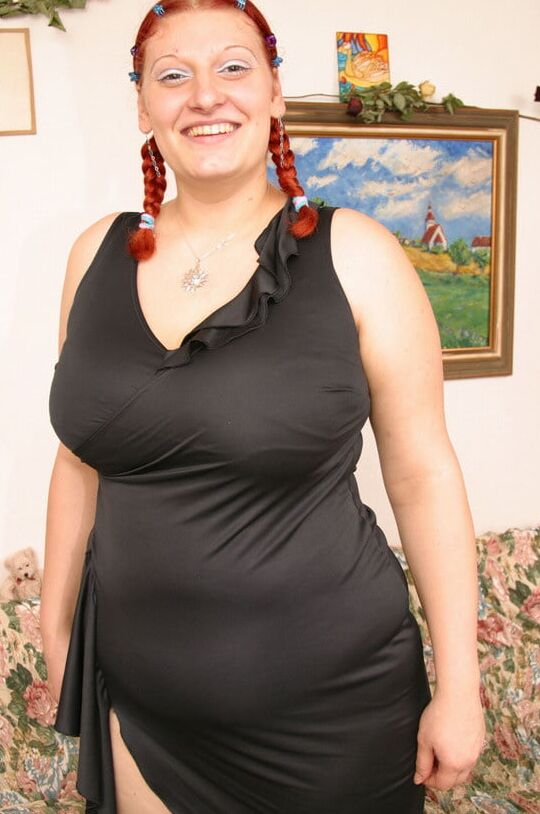 Expose horny red-haired German Web Slut Andrea