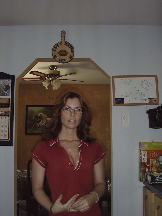Sexy MILF posing for her husband