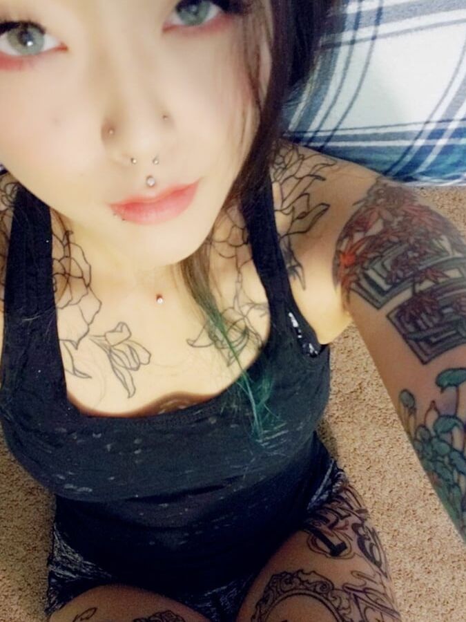Tatted Asian Babe from VA