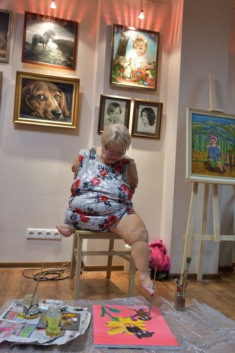 foot painter