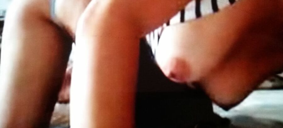 naughty shows her breasts