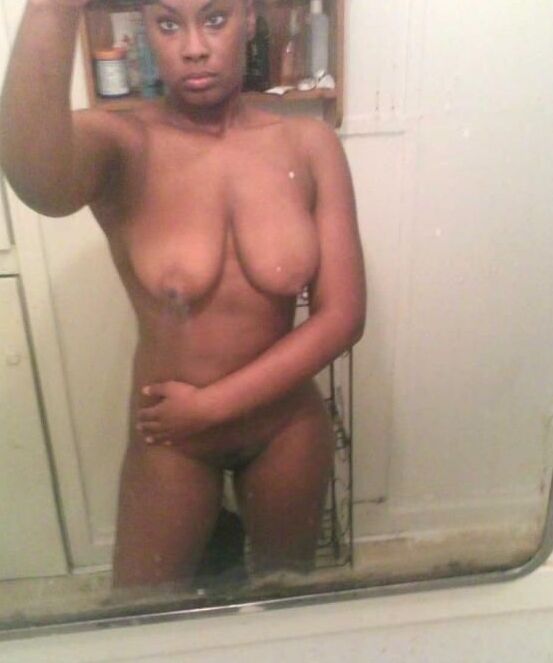 My black friend posing for the camera