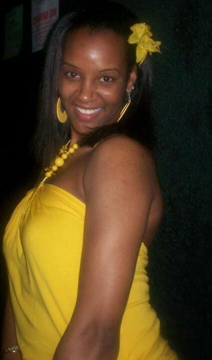 My black friend posing for the camera