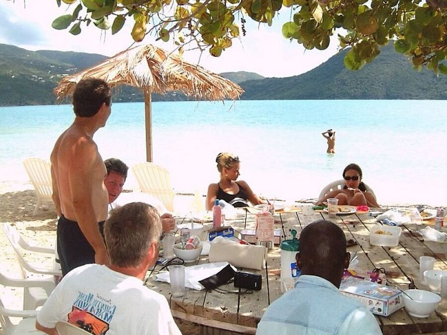 Sailing in the BVI