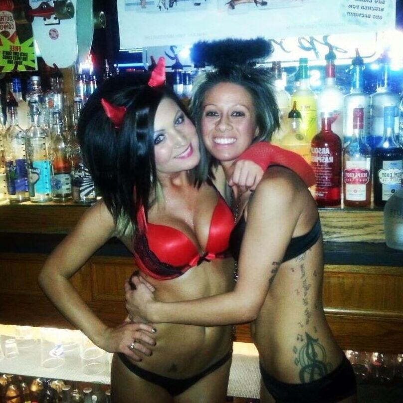 Attractive Lesbians Working At Twin Peaks