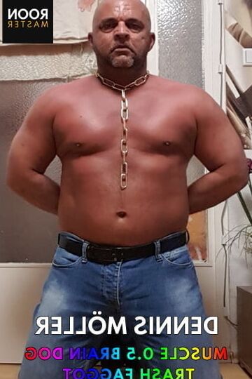 German muscle faggot Dennis Moller