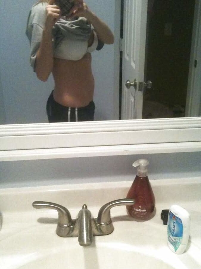 sexy amateur busty blonde MILF wife
