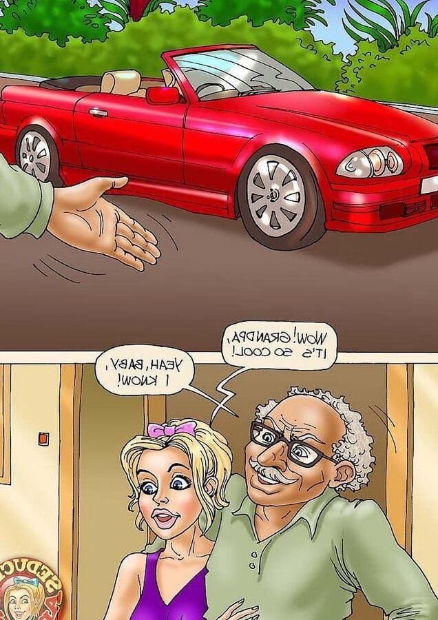 SDRUWS - GRANDPA GOT HOT WHEELS CARTOON