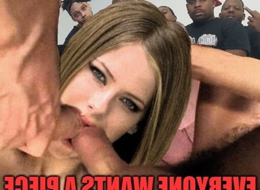 Celebrity gangbang captions (Avril)