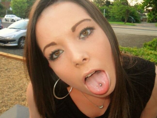 Pierced tongues