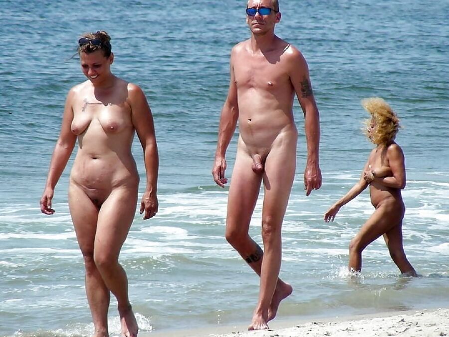 Swingers at the beach