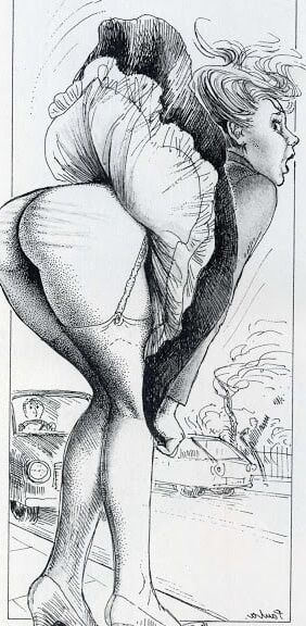 Spanking Drawings III