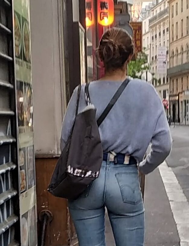 A french blond girl waiting for her hubby