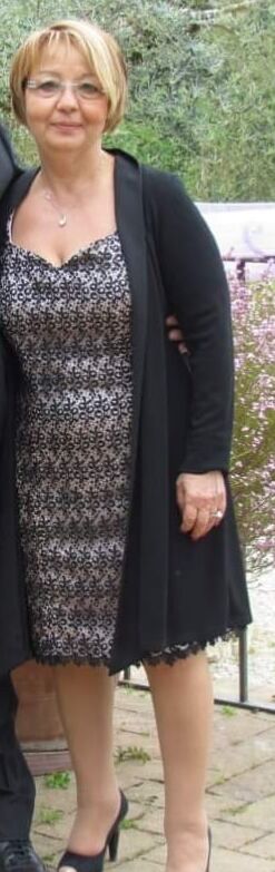 Mature and granny In flesh-colored stockings