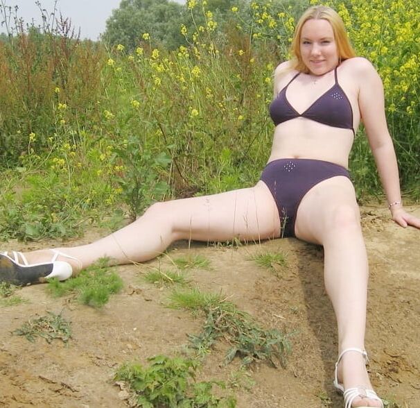 En maillot de bain