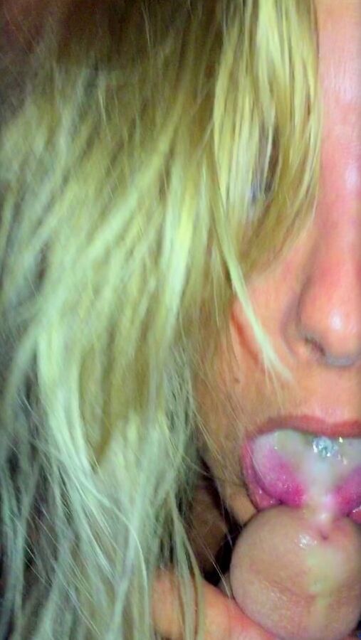 Blonde Mary exposed and reposted
