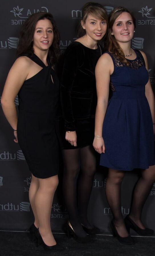 Gala Event Girls in Pantyhose