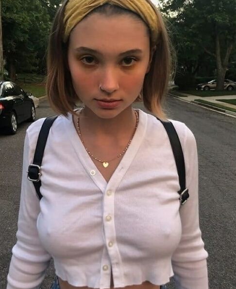 nipples through tops