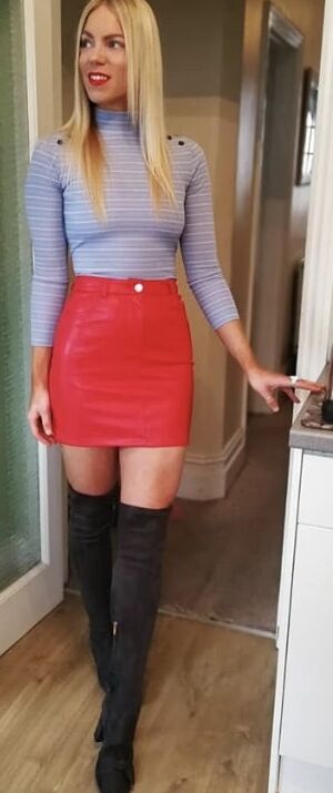 Lust for Leather &amp; Pantyhos- Rachel White