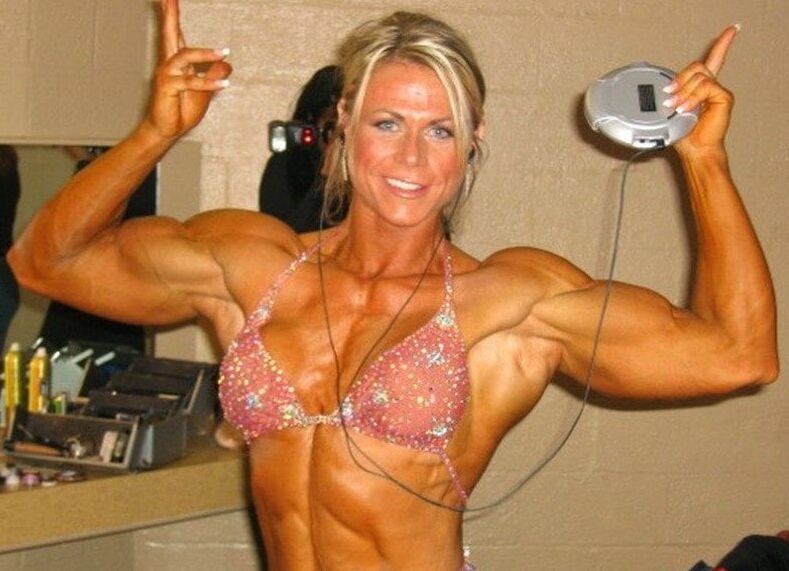 Christine Roth! Blonde Muscled &amp; Gorgeous!
