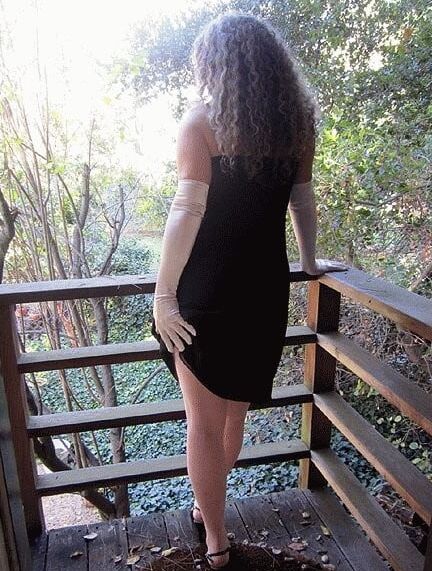 Matures on the balcony