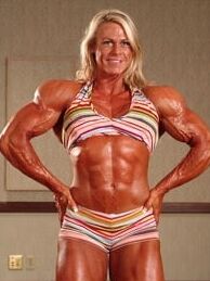 Christine Roth! Blonde Muscled &amp; Gorgeous!