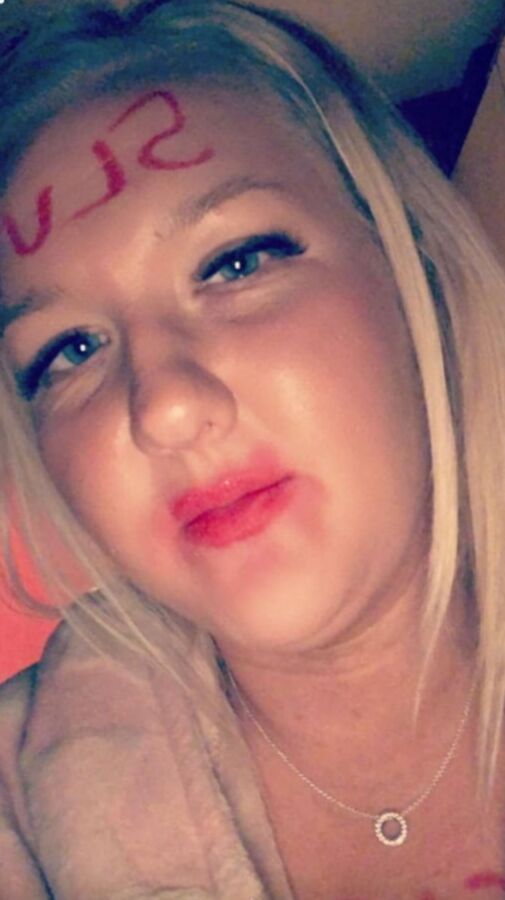 Fat worthless whore