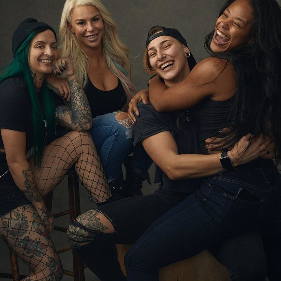 WWE No Makeup Photoshoot Gallery