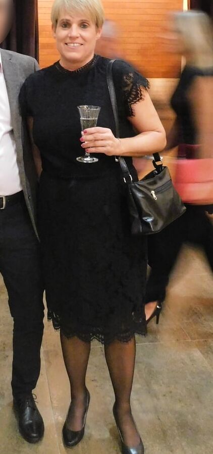 Wedding Guests in Pantyhose