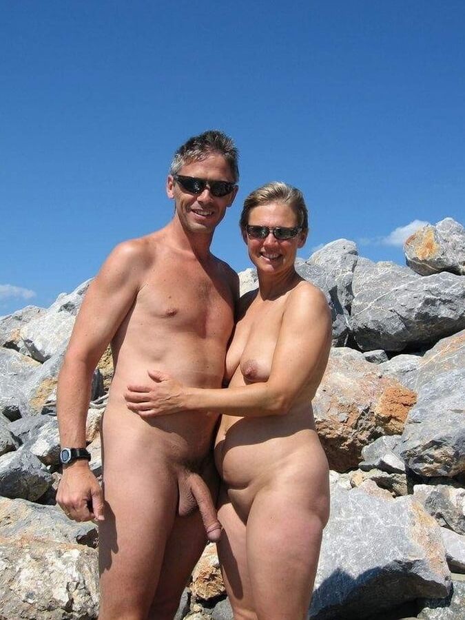 Swingers at the beach