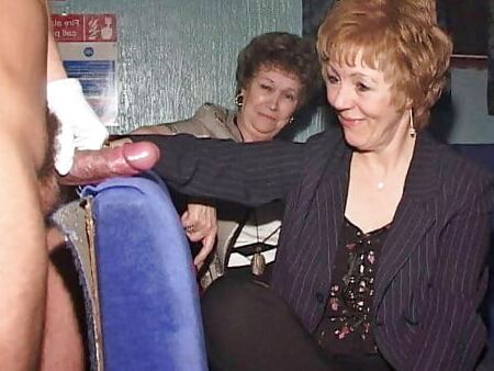 Granny and Milf watching a dick (reaction)