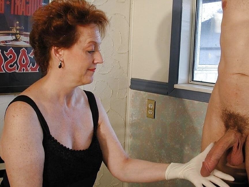 Granny likes young cocks.