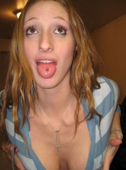 Pierced tongues