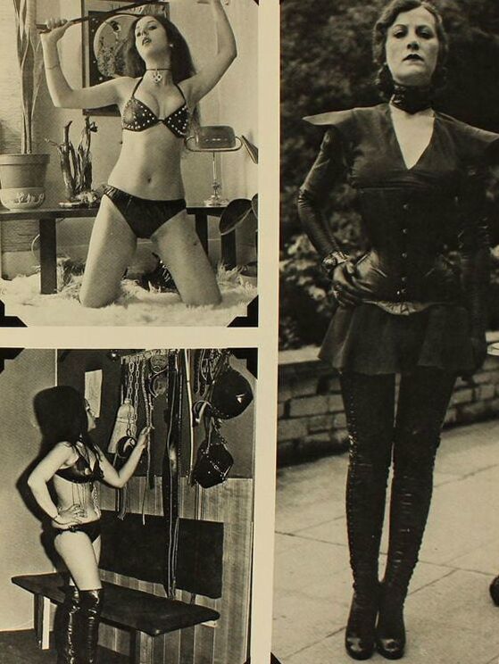 Retro Vintage Leather Latex Rubber
