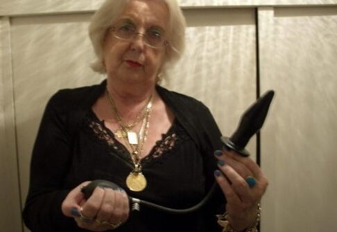 Grannies got a hardon