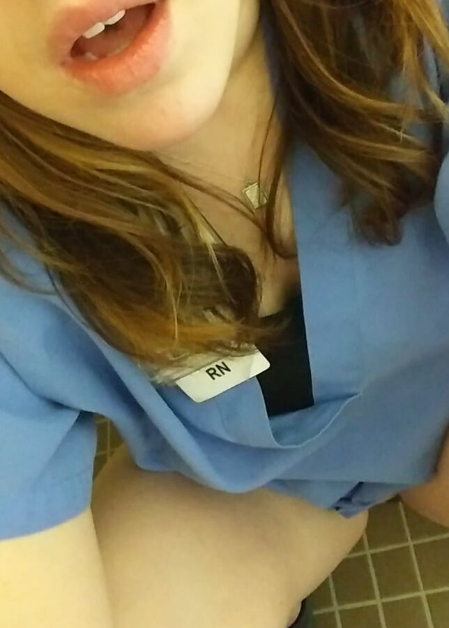 Naughty Nurse at Work