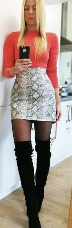 Lust for Leather &amp; Pantyhos- Rachel White