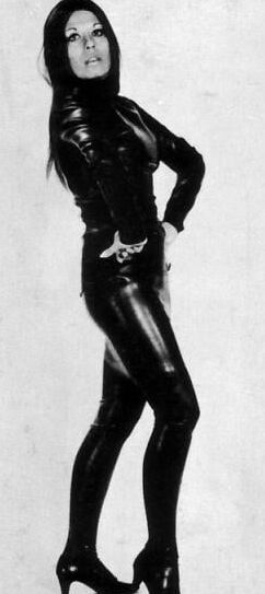 Retro Vintage Leather Latex Rubber