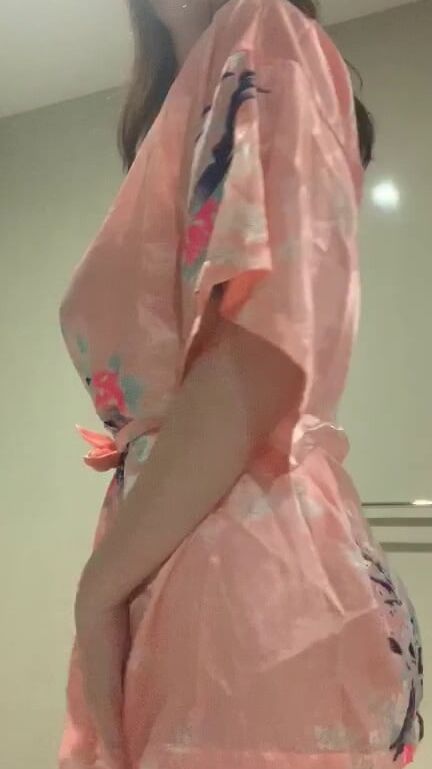 I love the feel of silk