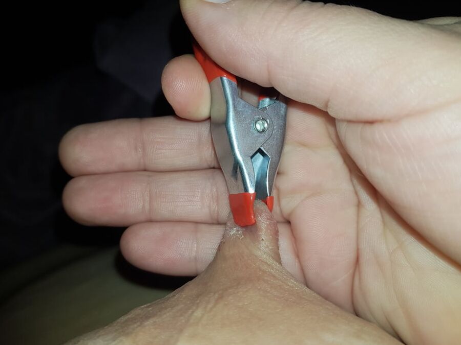 my nipples well pinched