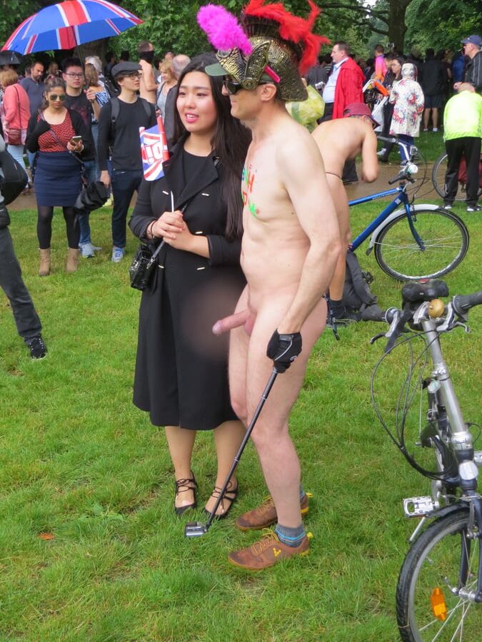 London naked Bike Tour