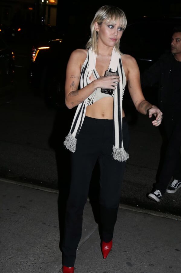 Miley Cyrus Nip Slip --
