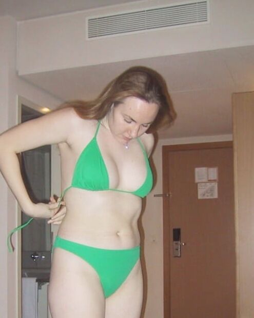 En maillot de bain