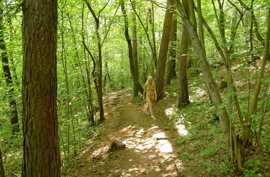 Naked in the Woods