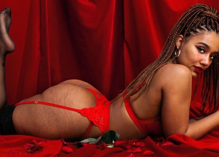 Ebony on Pole