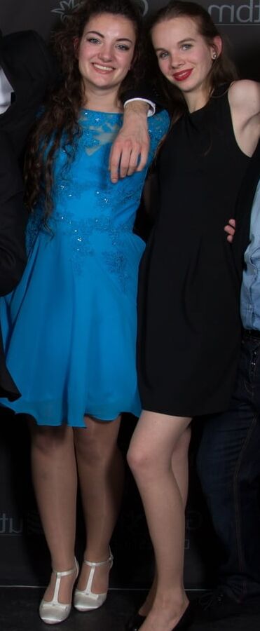 Gala Event Girls in Pantyhose